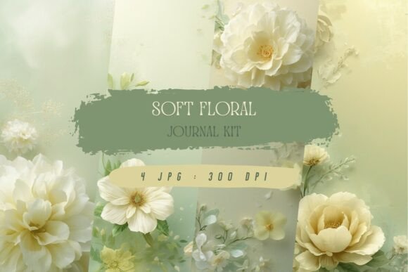 Soft Floral Journal Kit and Wallpaper: Elevating Your Creative Expression