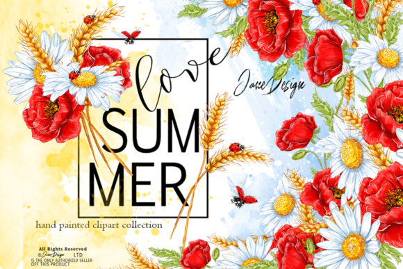Summer Poppy and Ladybugs: A Creative Workflow Companion for Designers and Entrepreneurs